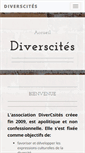 Mobile Screenshot of diverscites.ch
